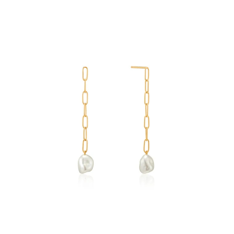 Dámske Náušnice ANIA HAIE DÁMSKE E019-05G (4CM )