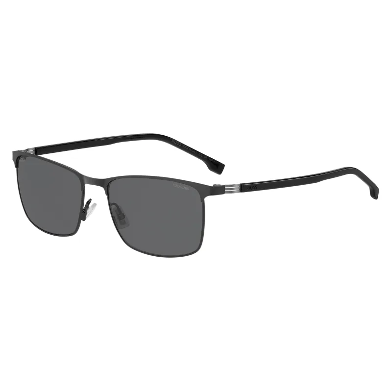 HUGO BOSS BLACK Pánske Slnečné Okuliare HUGO BOSS, čierne, pánske, BOSS1635SSVK (Okuliare/nosník/ramienka: 57/17/150 mm)