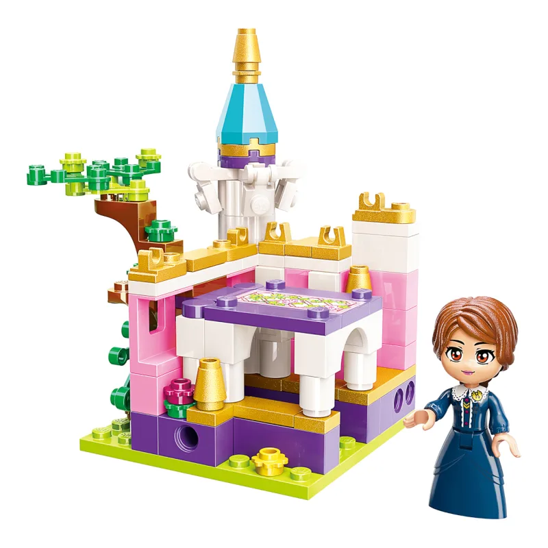 Qman Qman Princess Leah 2613-3 Zámecká zahrada