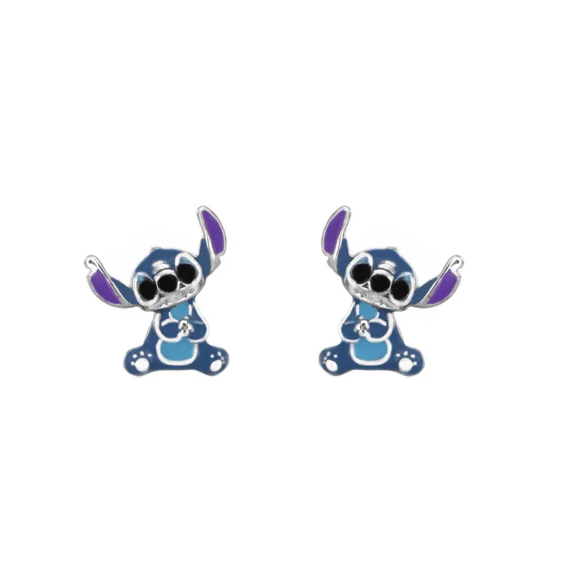 Detské náušnice Disney Lilo&Stitch strieborné ES00037SRHL.CS