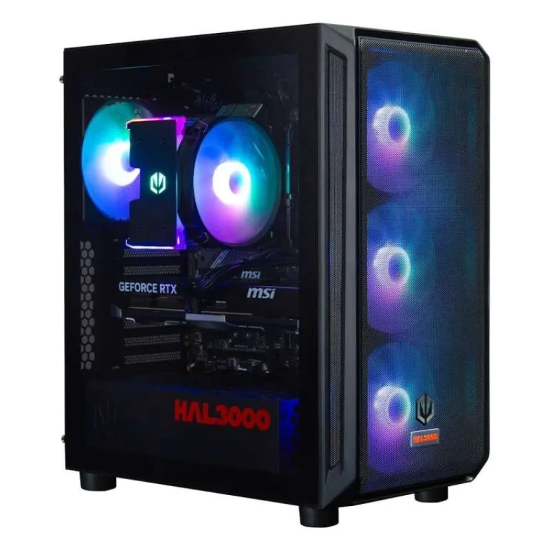 HAL3000 Alfa Gamer Pro Ti / AMD Ryzen 7 7800X3D/ 32GB DDR5/ RTX 5070 Ti/ 2TB PCIe4 SSD/ WiFi/ W11 (PCHS2776)