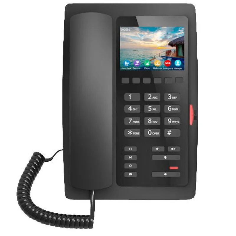 Fanvil H5W hotelový WiFi SIP telefón, 2SIP, 3, 5" bar. displ., 6 progr.…