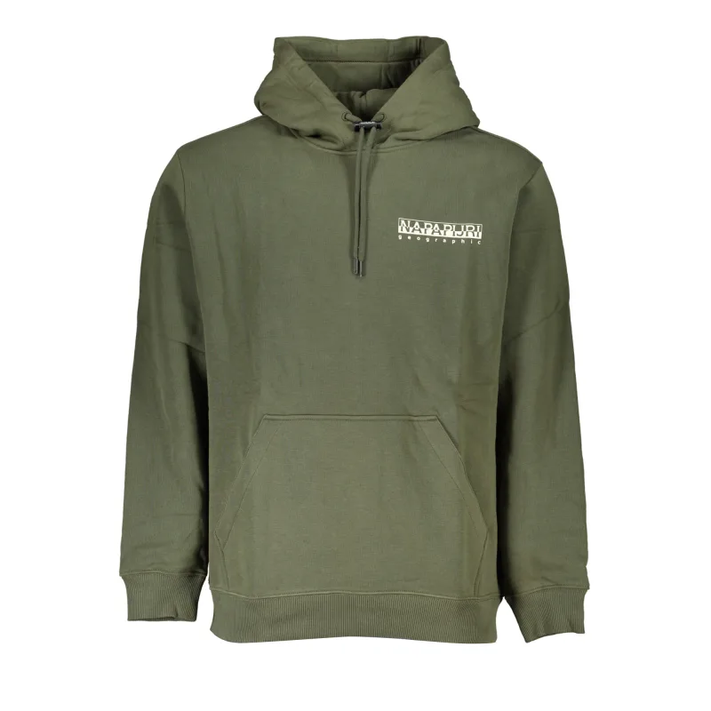 Pánska Mikina bez zipsu NAPAPIJRI - Zelená Farba: Zelená, Veľkosť: 2XL