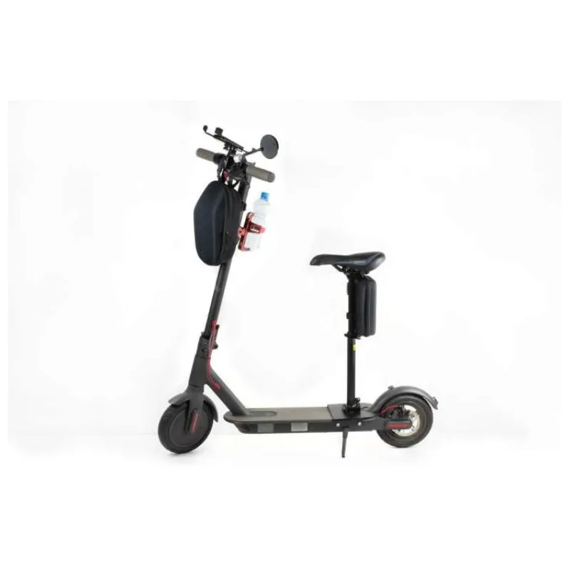 Small Back Seat for Xiaomi Scooter M365/1S/Pro/Pro2 Black-Red (OEM) (XISC074)