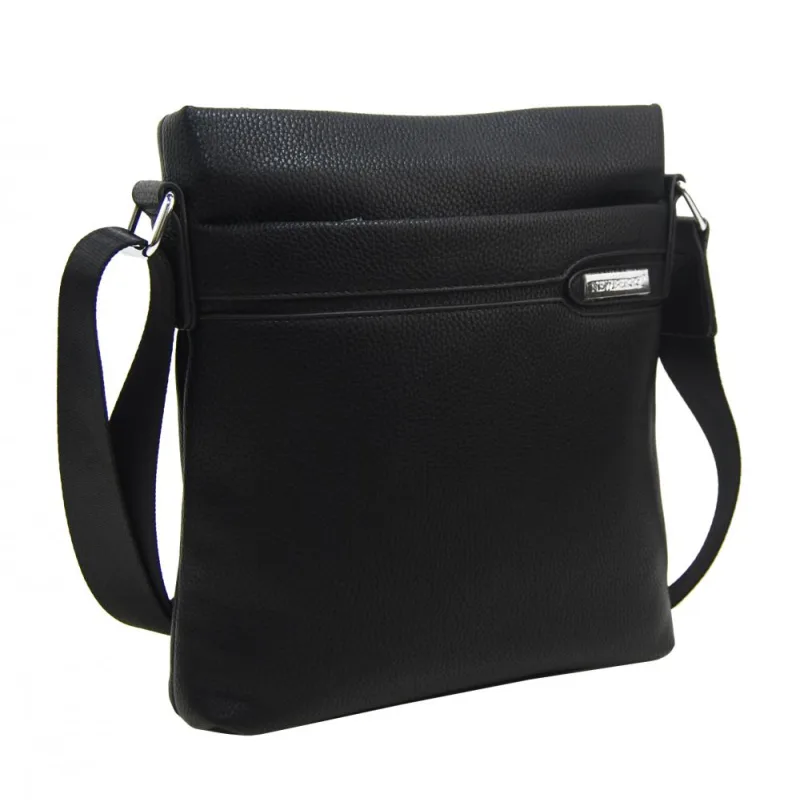 NEW BERRY Pánska crossbody taška – čierna, praktická a štýlová