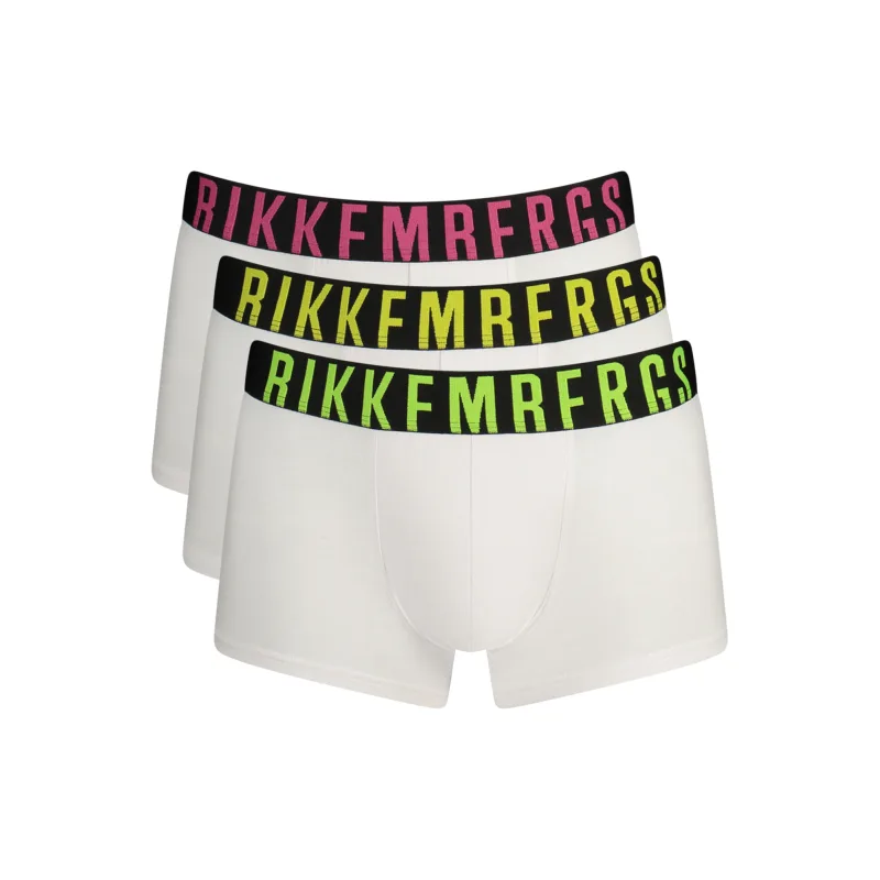 Pánske Boxerky BIKKEMBERGS - Biela Farba: Biela, Veľkosť: S