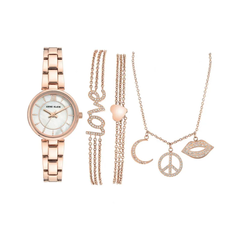 Darčeková súprava hodiniek Anne Klein AK/3598RGST