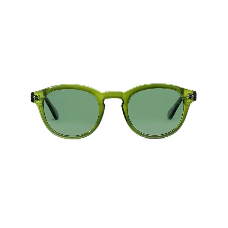 ECO Shades slnečné okuliare Lupo Transparent Green 8678