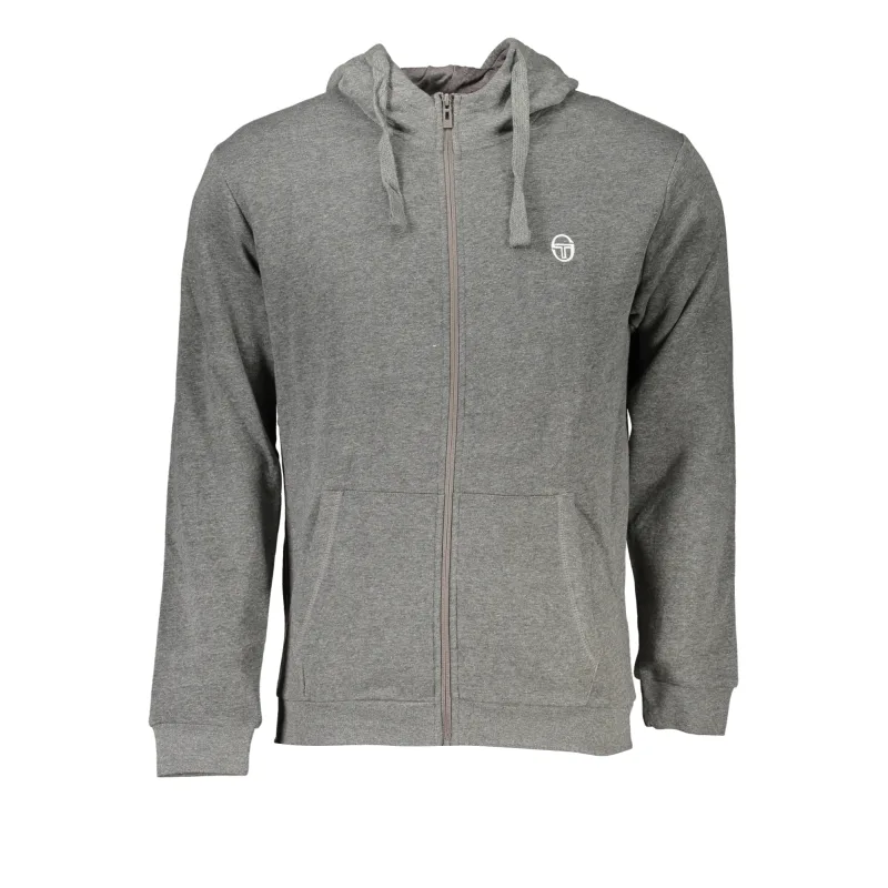 Pánska Mikina so zipsom SERGIO TACCHINI - Šedá Farba: šedá, Veľkosť: XL