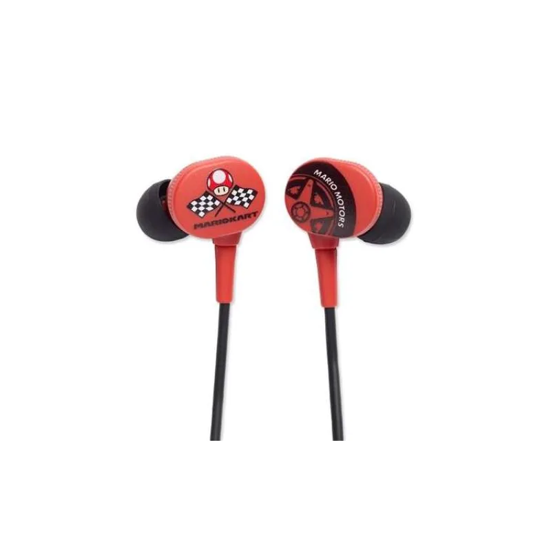 PowerA Drátová sluchátka pro Nintendo - Super Mario Kart Motors (NSHS0399-01)