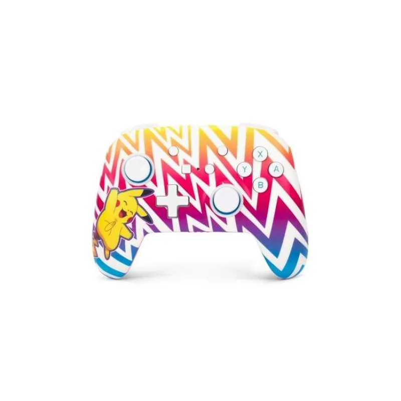 PowerA Enhanced Nabíjecí bezdrátový herní ovladač pro Nintendo Switch - Pokémon Pikachu Vibrant (NSGP0262-01)