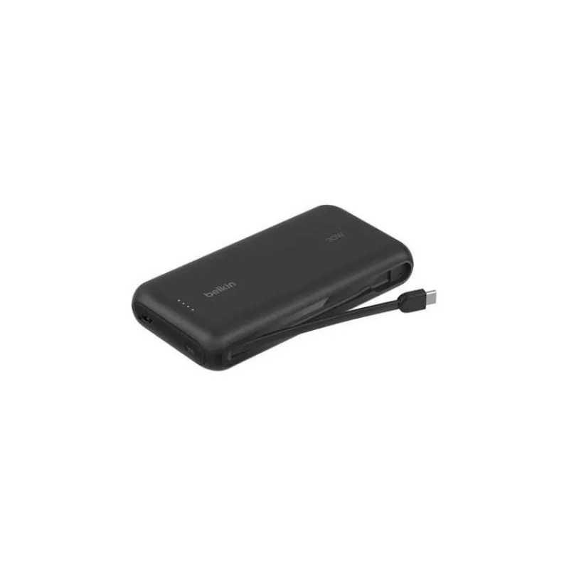 Belkin BOOST CHARGE™ USB-C Power Delivery PowerBanka s integrovaným USB-C kabelem, 20000mAh, 30W, černá (BPB024hqBK)
