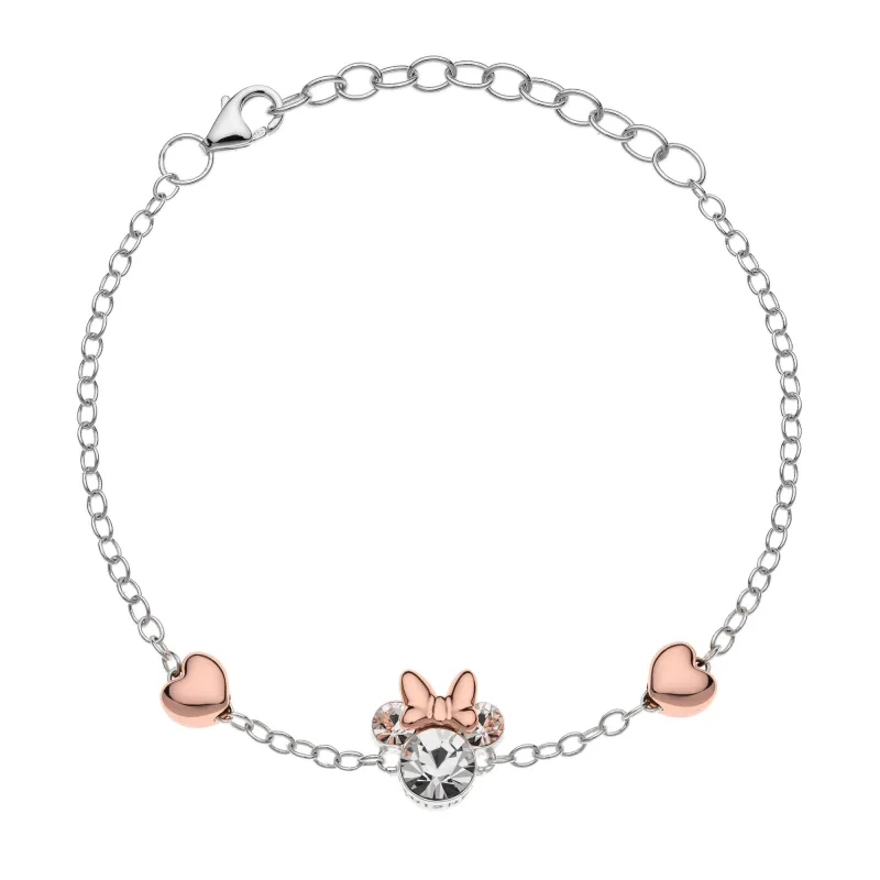 Disney detský náramok Minnie Mouse strieborný BS00033TRWL- 55.CS