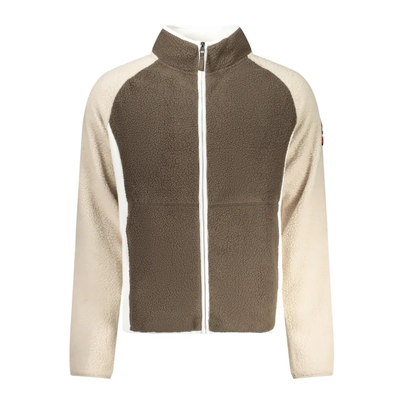 Pánska Mikina so zipsom NORWAY 1963 - Hnedá Farba: hnedá, Veľkosť: 3XL