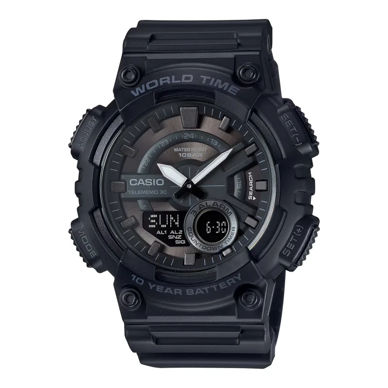 Pánske Hodinky CASIO AEQ-110W-1B (52,2MM)