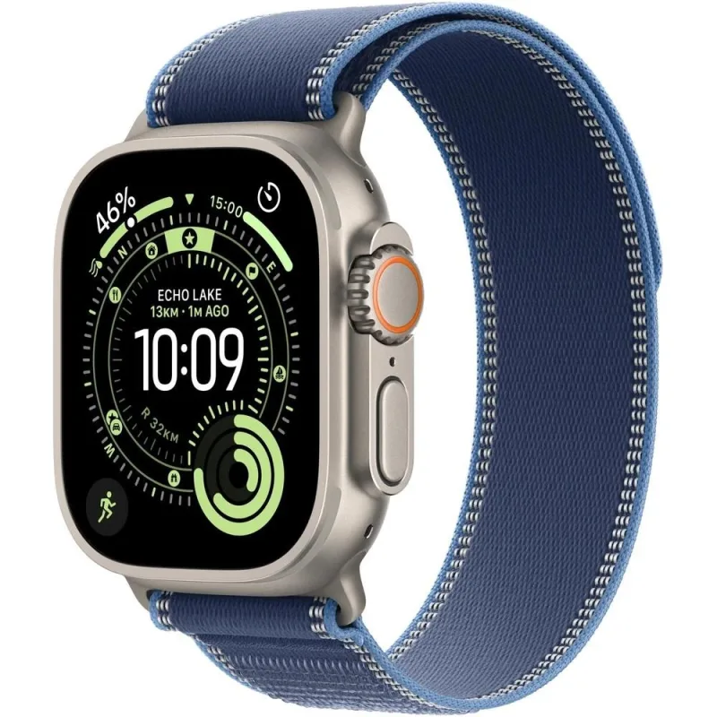 Apple Watch Ultra 3 (2025) 49mm Prírodný titán s modrým/jasne modrým…