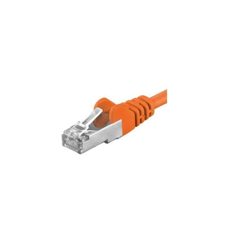 Premiumcord Patch kabel CAT6a S-FTP, RJ45-RJ45, AWG 26/7 1,5m oranžová (sp6asftp015E)