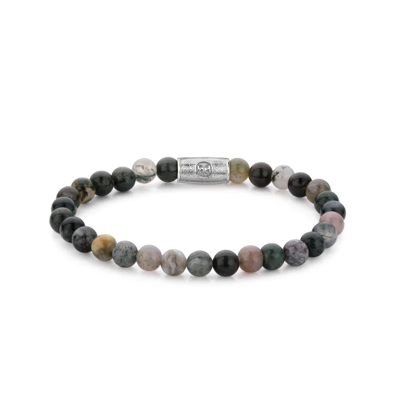 Rebel & Rose unisex náramok Indian Summer 6 mm RR-60018-S-XS
