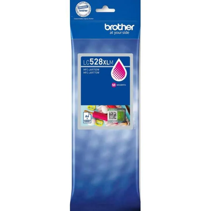 kazeta BROTHER LC-528XL Magenta MFC-J6975DW/J6977DW (10000 str.) (LC528XLM)