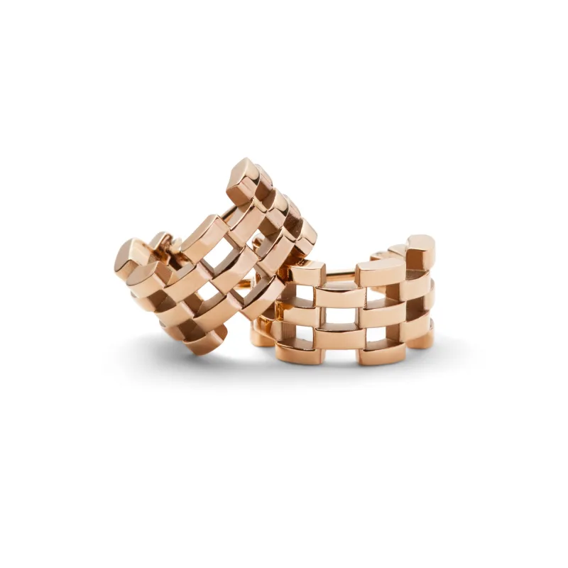 Daniel Wellington dámske náušnice oceľové 5-Link DW00400960