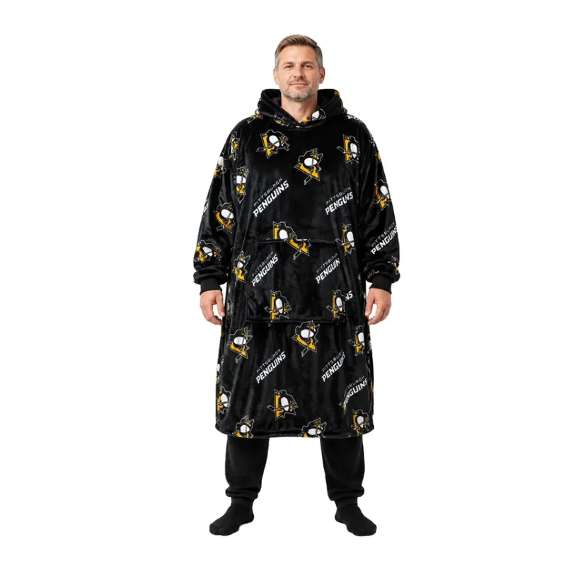 Mikinová deka NHL Pittsburgh Penguins veľkosť - XL