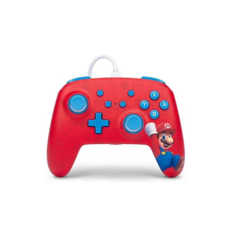 PowerA Enhanced Wired Controller for Nintendo Switch - Woo-hoo! Mario (NSGP0001-01)
