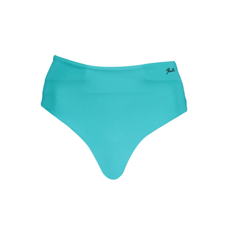 Dámske Plavky KARL LAGERFELD BEACHWEAR spodný diel - Modrá Farba: Modrá, Veľkosť: XS