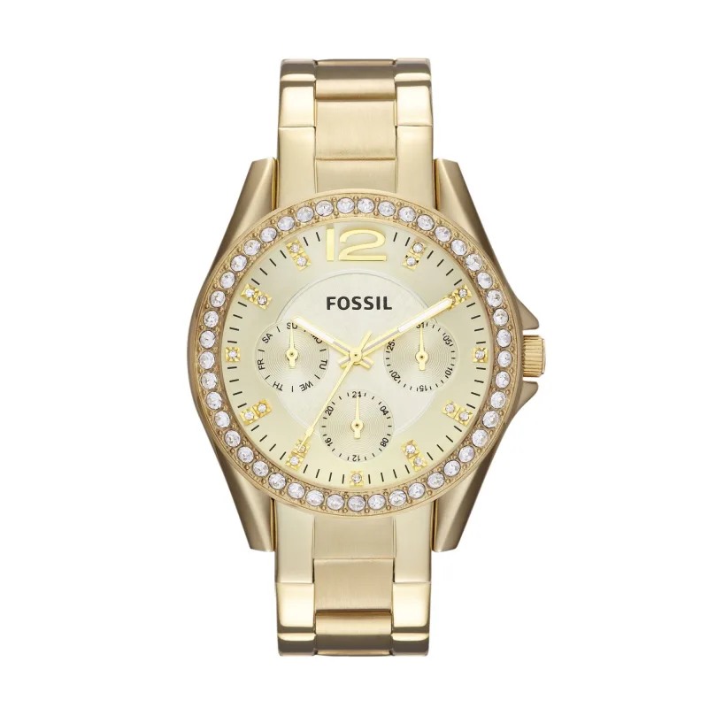 Dámske okrúhle hodinky Fossil Riley ES3203