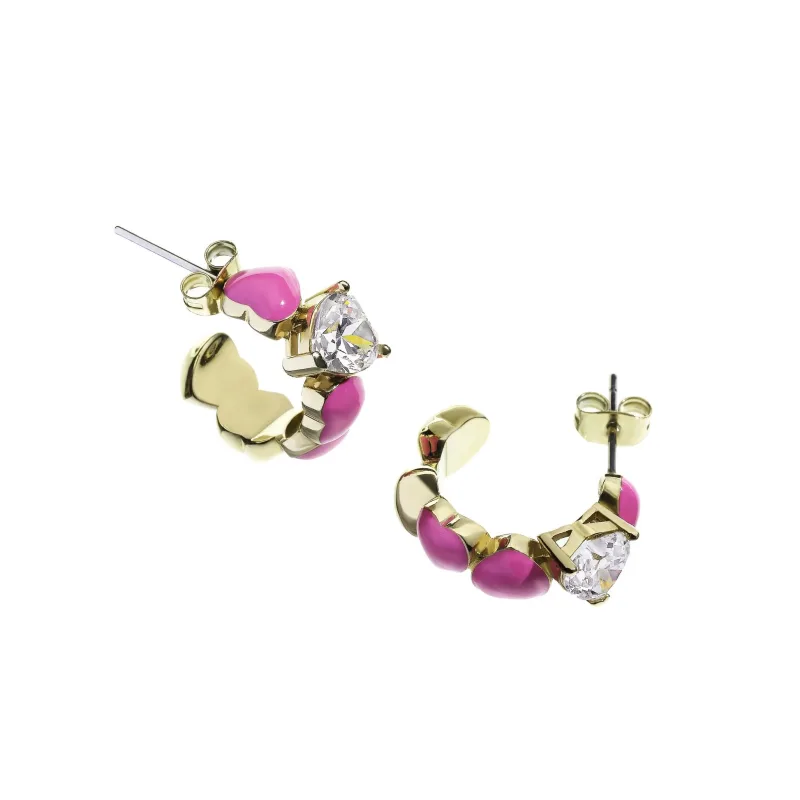 Dámske Náušnice CHIARA FERRAGNI DÁMSKE J19AWD05 (2CM )