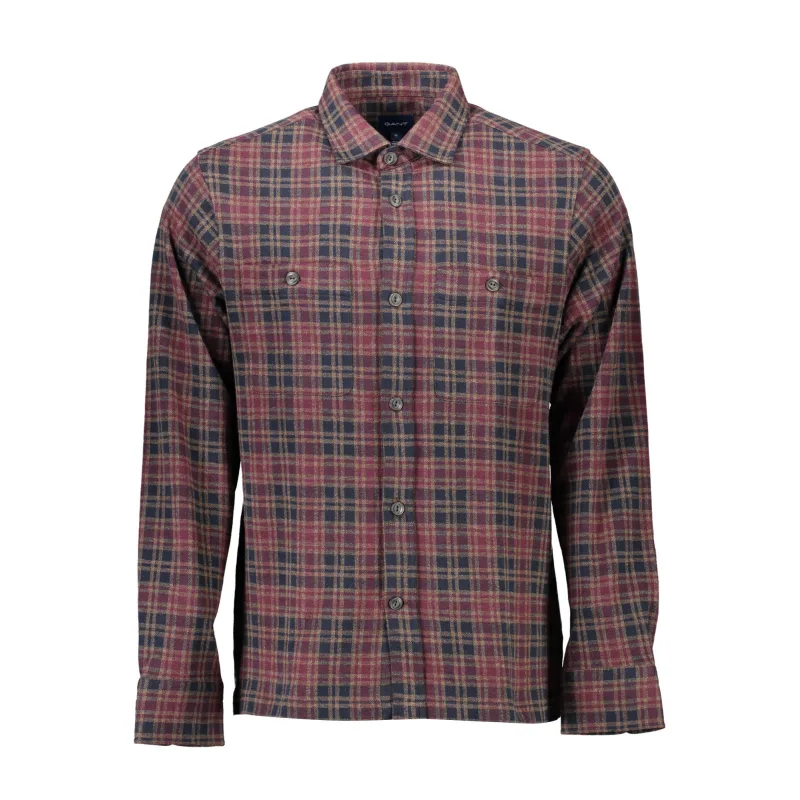 Pánska Košeľa GANT - Hnedá Farba: hnedá, Veľkosť: 2XL