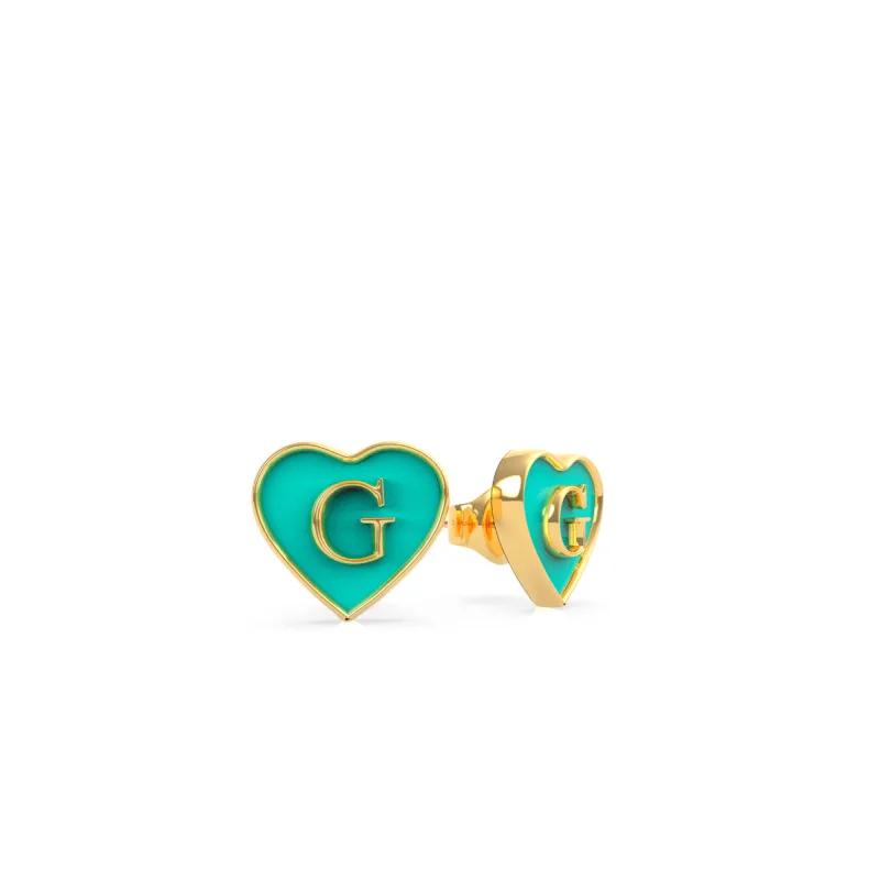 Dámske Náušnice GUESS PRE UBE70254 (1 CM)