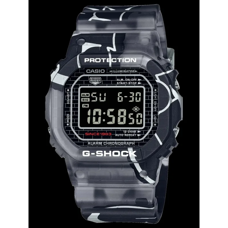 Pánske Hodinky CASIO DW-5000SS-1ER (42,8 MM)