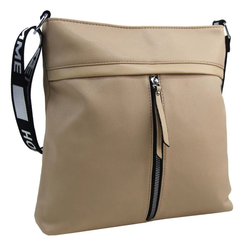 ROSY BAG Dámska crossbody kabelka NH8164 béžovo hnedá