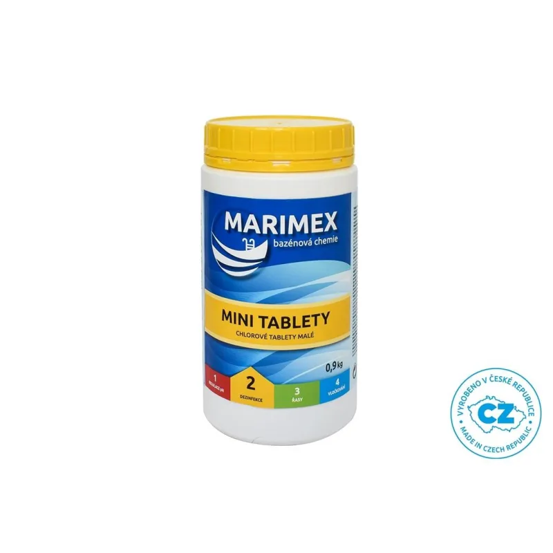 Marimex Mini Tablety 0, 9 kg - bazénová chemie - DEZINFEKCE 11301103