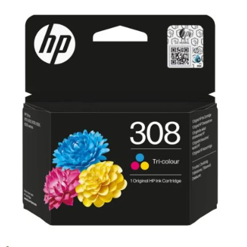 HP 308 ink. náplň trojfarebná, 7FP20UE 7FP20UE#LS1