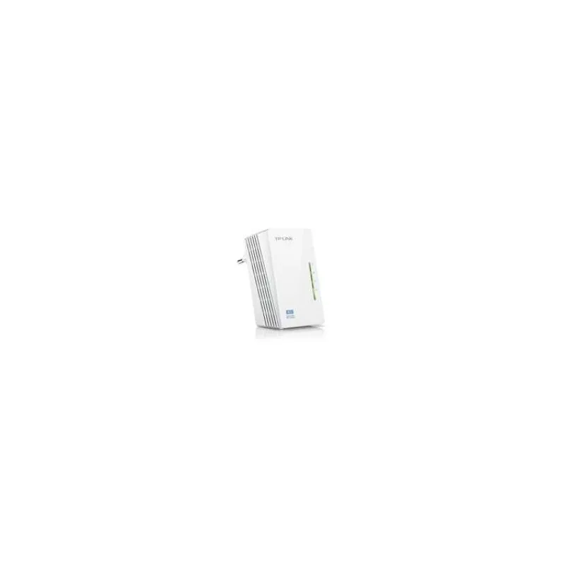 AV600 Powerline N300 Wi-Fi Extender SPEED: 300 Mbps at 2.4 GHz, 600 Mbps Powerline SPEC: Qualcomm CPU, 2× 10/100 Mbps Po (TL-WPA4220)