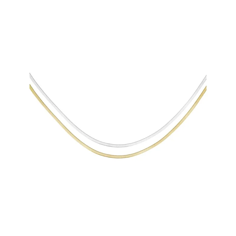 Náhrdelník Rosefield duotone Snake JNSCD-J676