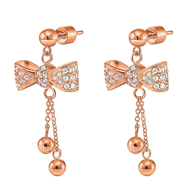 Dámske Náušnice SVAHY FOLLI FOLLIE 3E15T003RC (4CM )