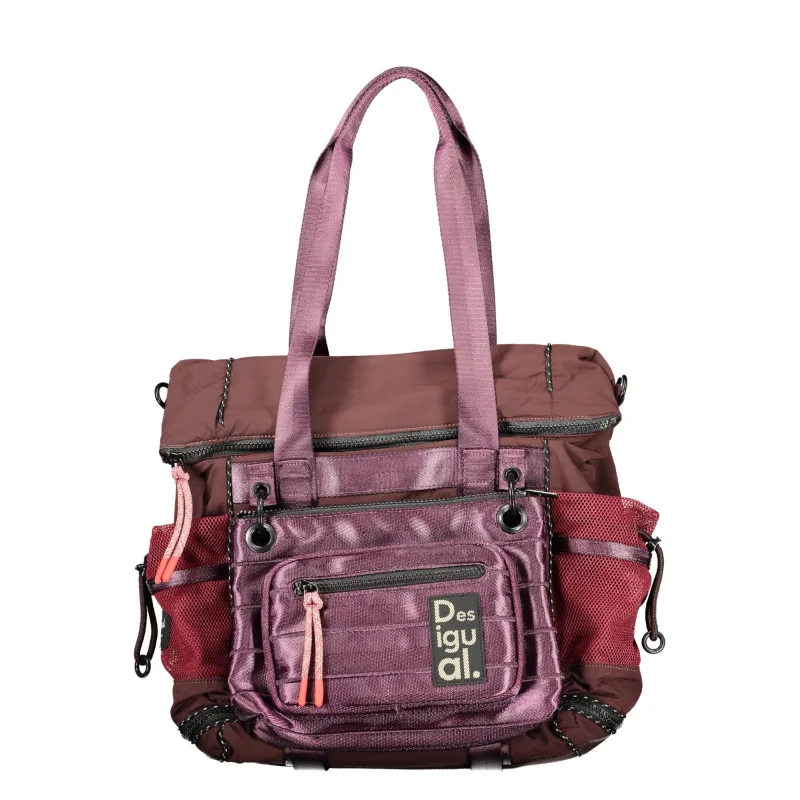 Dámska Kabelka DESIGUAL - Hnedá
 35.0X35.0X10.0cm Farba: hnedá, Veľkosť: 35.0X35.0X10.0