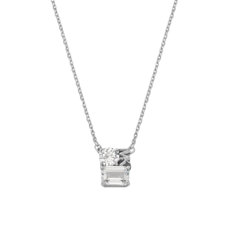 Michael Kors dámsky strieborný náhrdelník MKC1660CZ040