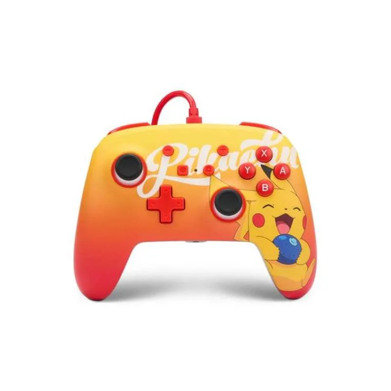 PowerA Enhanced Wired Controller for Nintendo Switch - Oran Berry Pikachu (1522784-01)