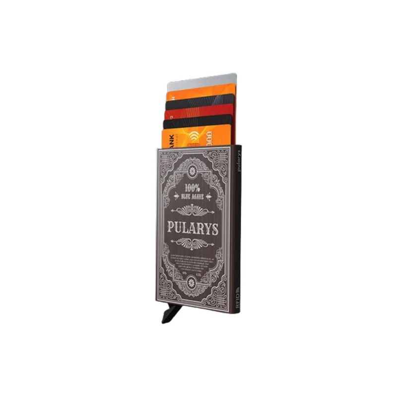 Pularys Puzdro na dokumenty Tequila Brown, brúsený hliník 191110805