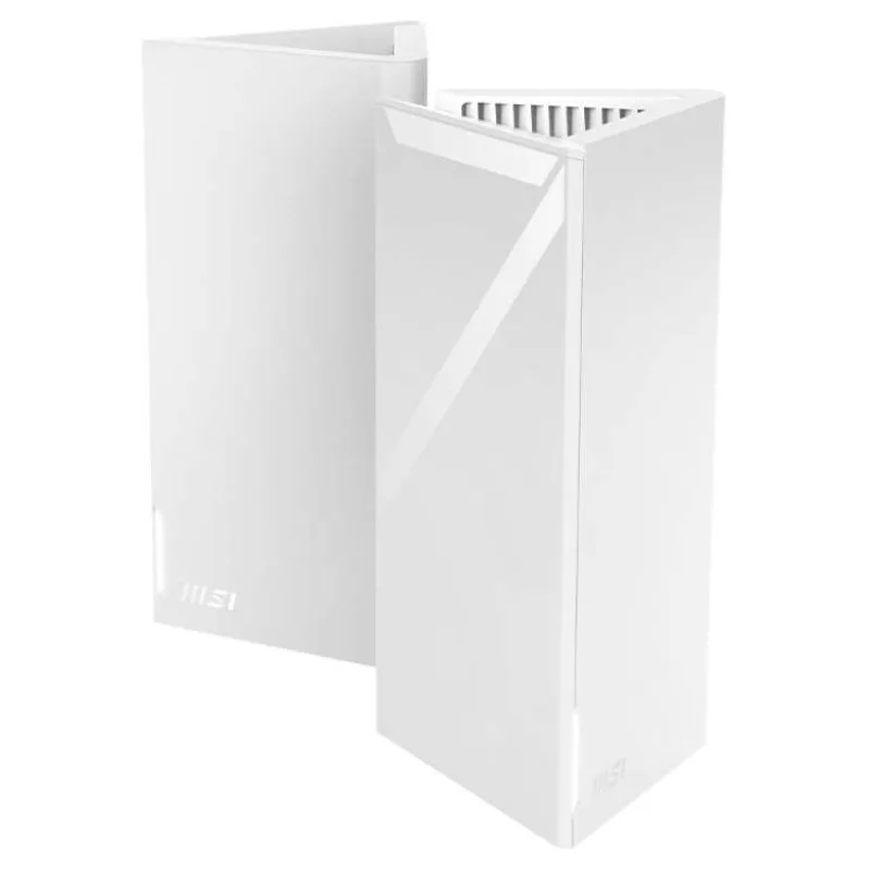 MSI mesh systém Roamii BE Lite/ 2 Pack/ WiFi7/ 5GHz/ 2,4GHz/ bílý (302-8ZD21EE-000)