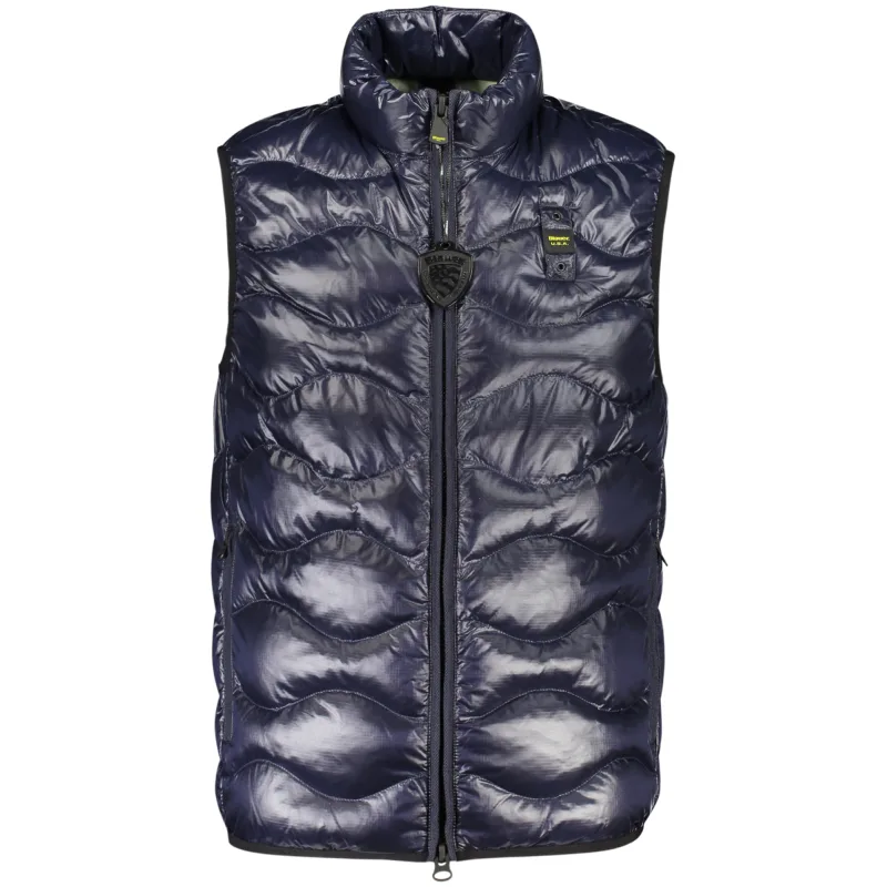 Pánska Zimná Vesta BLAUER APPAREL - Modrá Farba: Modrá, Veľkosť: M