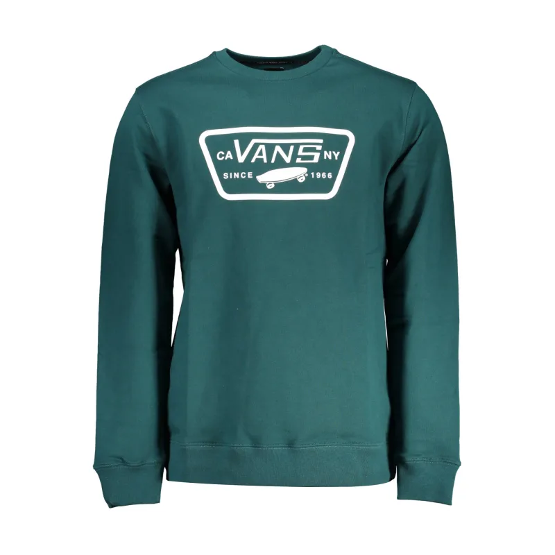 Pánska Mikina bez zipsu VANS - Zelená Farba: Zelená, Veľkosť: M