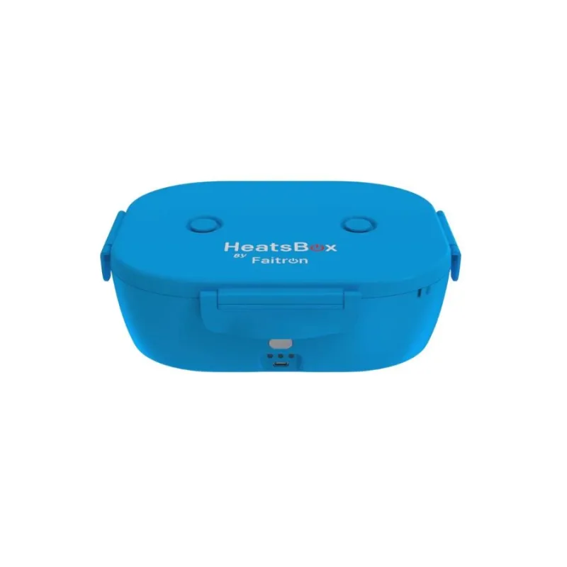 Faitron HeatsBox GO Light chytrý ohřívací obědový box na baterii, modrý…