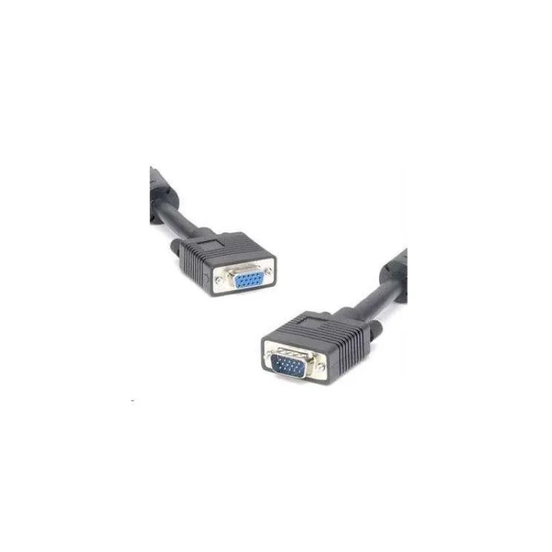 PremiumCord Kabel prodlužovací HQ(Coax) 2x ferrit, SVGA, DDC2, 3xCoax+8žil, 15m (kpvc15)