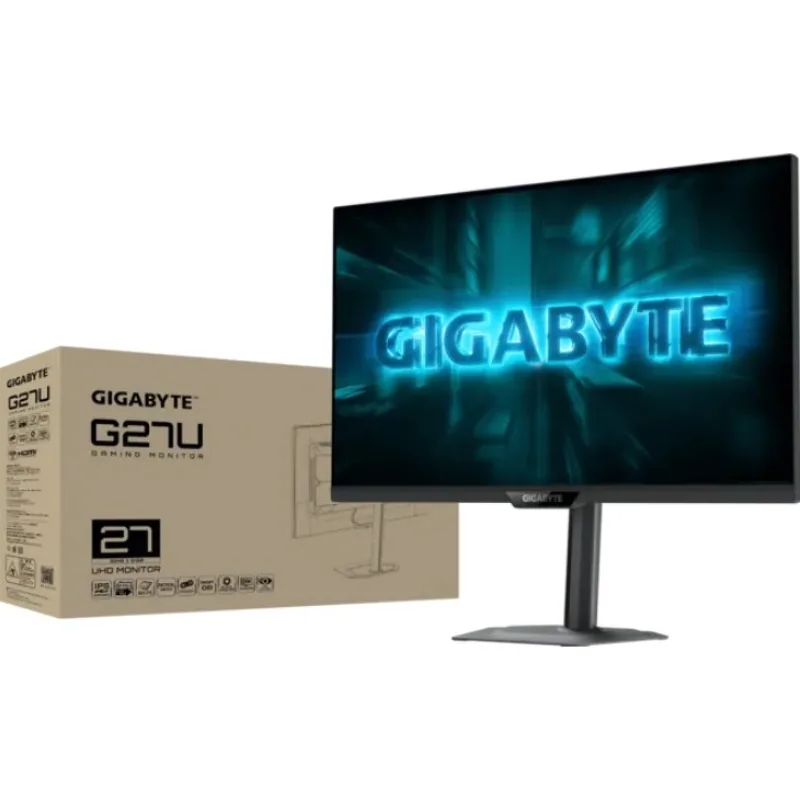 GIGABYTE G27U GAMING Monitor 27" UHD 3840x2160, IPS, 160Hz…