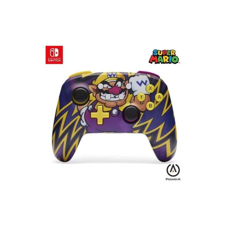 PowerA Vylepšený bezdrátový ovladač pro Nintendo - Super Mario Wario (NSGP0343-01)