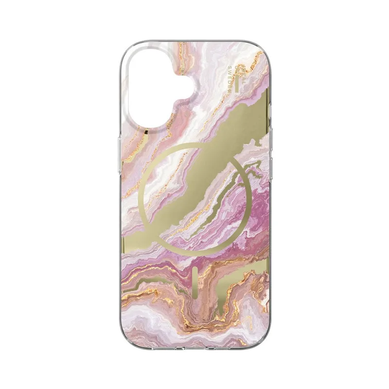 iDeal Fashion Mirror Case MagSafe iPhone 16 Agate Halo IDMRCMS-I2461-628